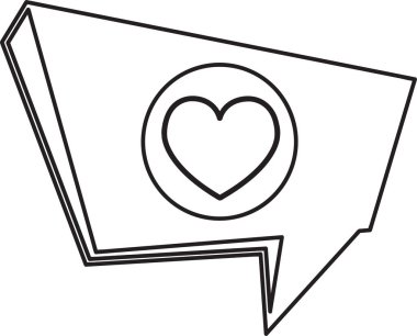 konuşma kabarcığı işaret simgesi tasarımı