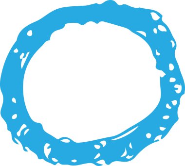 Konuşma Baloncuğu el resmi simge tasarımı