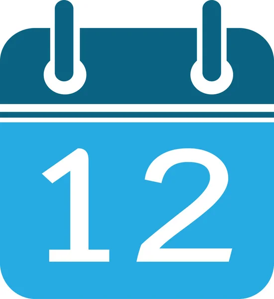 Calendar Icon Sign Symbol Desiggn — Vettoriale Stock