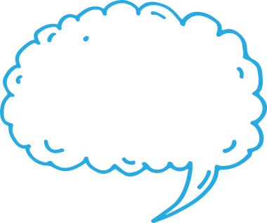 konuşma kabarcığı işaret simgesi tasarımı