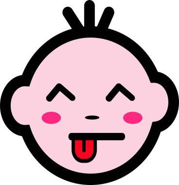 çocuk duygu simgesi tasarımı