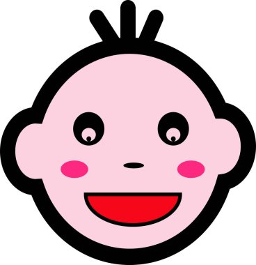 çocuk duygu simgesi tasarımı