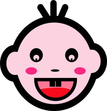 çocuk duygu simgesi tasarımı