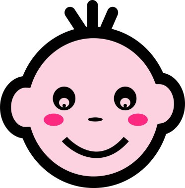 çocuk duygu simgesi tasarımı