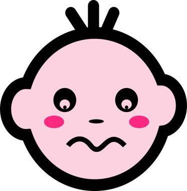 çocuk duygu simgesi tasarımı