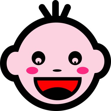 çocuk duygu simgesi tasarımı