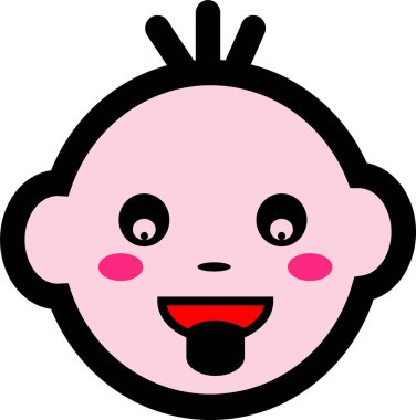 çocuk duygu simgesi tasarımı