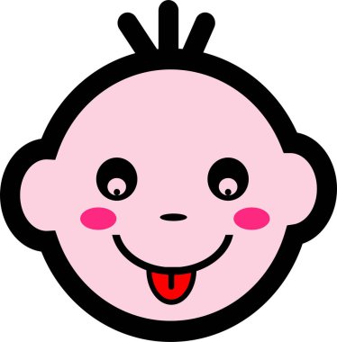 çocuk duygu simgesi tasarımı