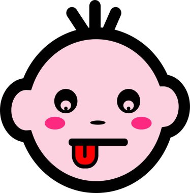 çocuk duygu simgesi tasarımı