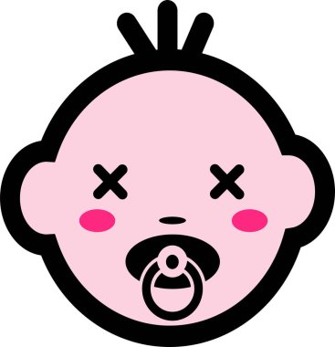 çocuk duygu simgesi tasarımı