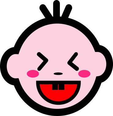 çocuk duygu simgesi tasarımı