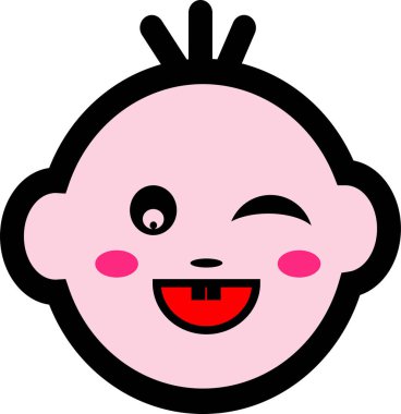 çocuk duygu simgesi tasarımı