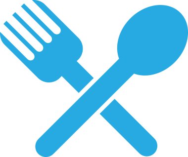 Spoon Fork Simgesi sembol tasarımı