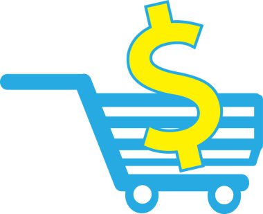 Dolar para simgesi işareti tasarımı