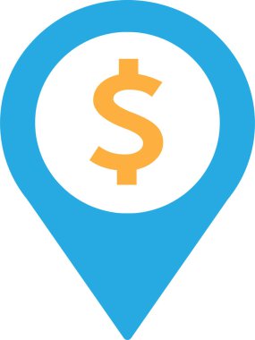 Dolar para simgesi işareti tasarımı