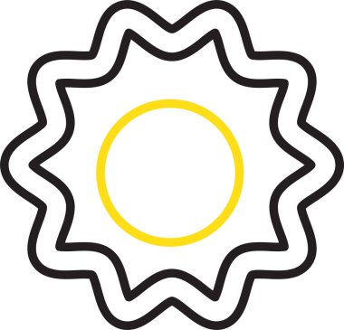 Yumurta simgesi sembol tasarımı