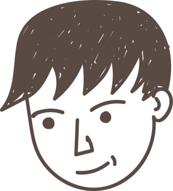 El çizimi insanlar simge sembolü tasarımı