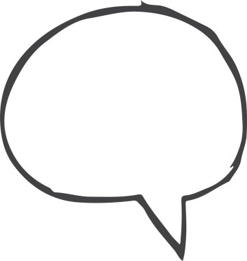 konuşma kabarcığı işaret simgesi tasarımı