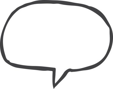 konuşma kabarcığı işaret simgesi tasarımı