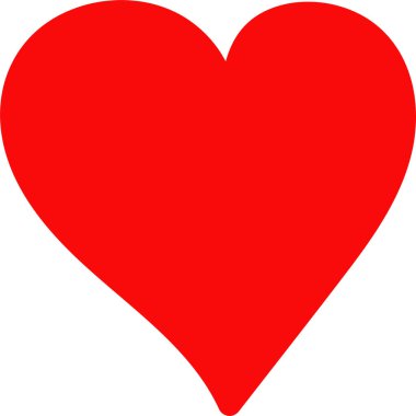 Kalp el çizimi simge tasarımı