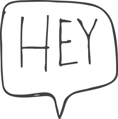 konuşma kabarcığı işaret simgesi tasarımı