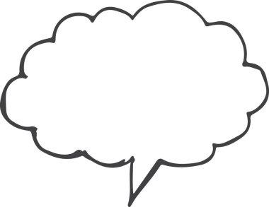 konuşma kabarcığı işaret simgesi tasarımı