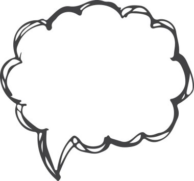 konuşma kabarcığı işaret simgesi tasarımı