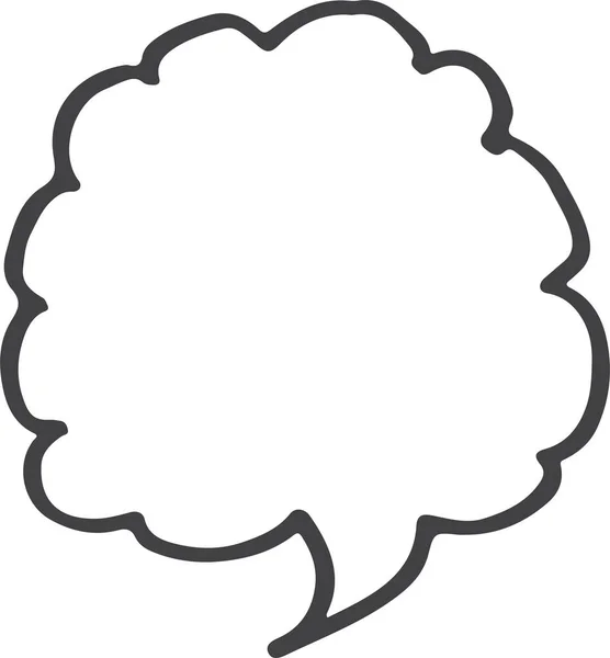 Дизайн Символу Значка Значка Голосової Бульбашки — стоковий вектор
