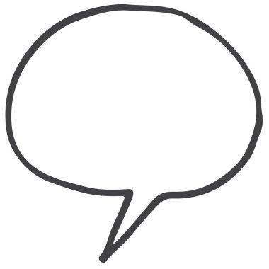 konuşma kabarcığı işaret simgesi tasarımı