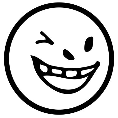 İnsanlar duygu simgesi sembol tasarımı ile karşı karşıya