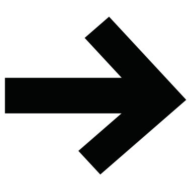 Ok simgesi simgesi tasarımı