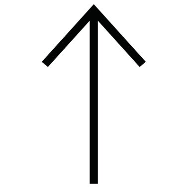 Ok simgesi simgesi tasarımı