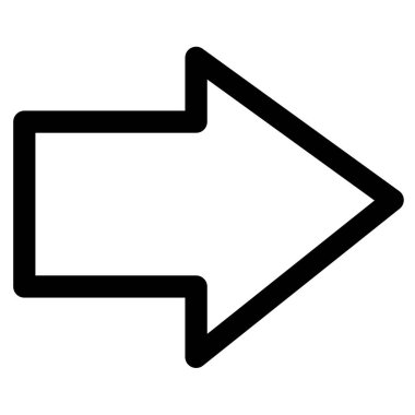 Ok simgesi simgesi tasarımı