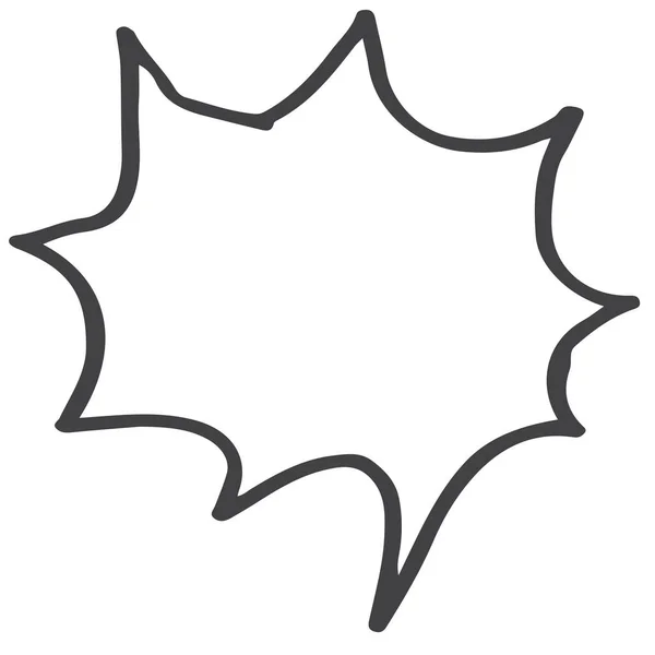 Sprechblase Symbol Zeichen Symbol Design — Stockvektor