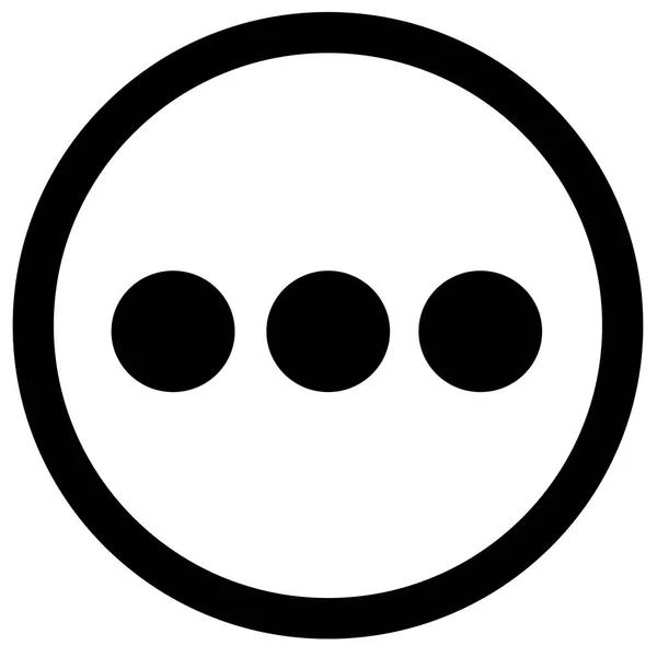 More Icon Sign Symbol Design — Stock vektor