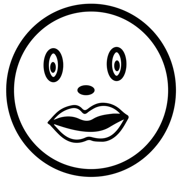 People Face Emotion Icon Sign Symbol Design — ストックベクタ