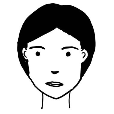 El çizimi insanlar simge sembolü tasarımı