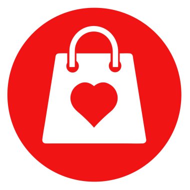 Alışveriş çantası ikonu Satış paketi tabela tasarımı