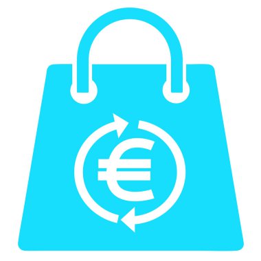 Alışveriş çantası ikonu Satış paketi tabela tasarımı