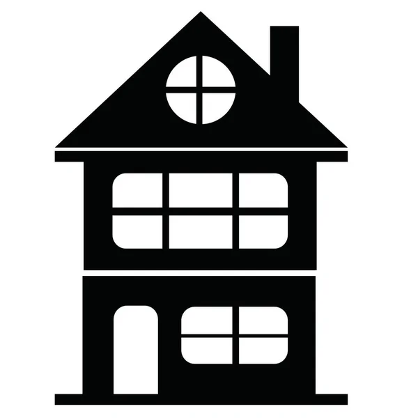 Symbolschild Für Haus Und Heim — Stockvektor