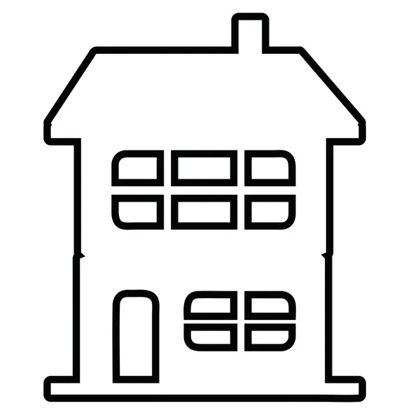 House Home Icon Symbol Sign — 스톡 벡터