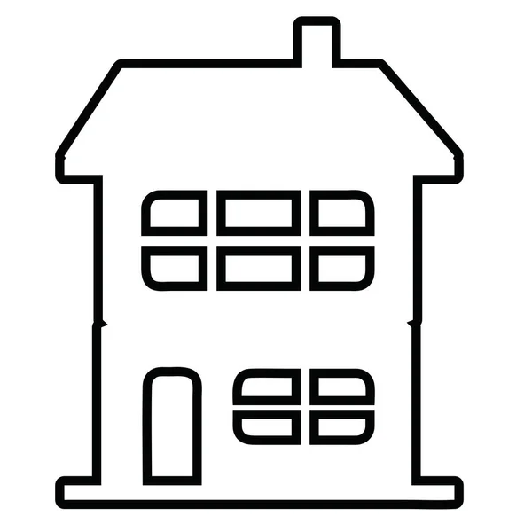 House Home Icon Symbol Sign — Vector de stock