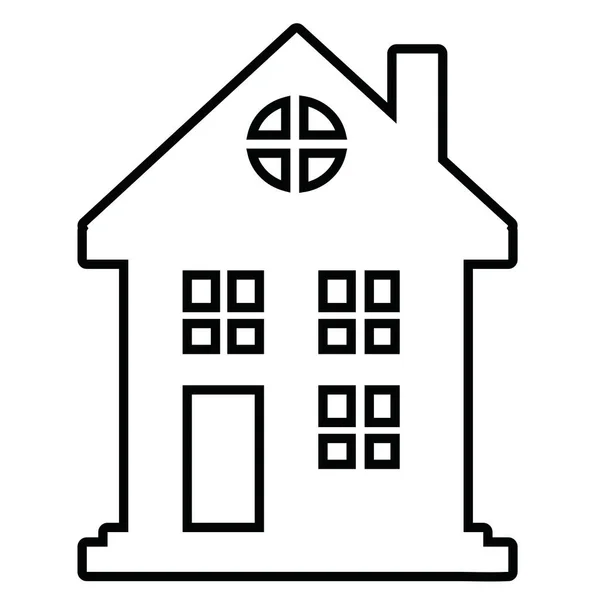 House Home Icon Symbol Sign —  Vetores de Stock
