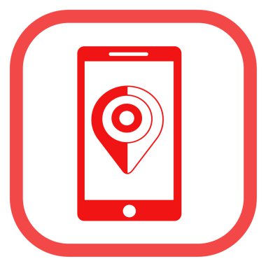 Telefon mobil simgesi işareti tasarımı
