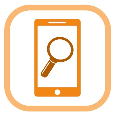 Telefon mobil simgesi işareti tasarımı