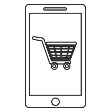 Telefon mobil simgesi işareti tasarımı