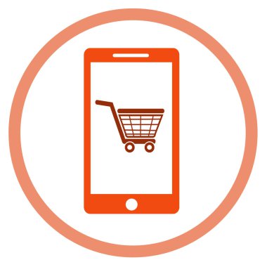 Telefon mobil simgesi işareti tasarımı