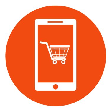 Telefon mobil simgesi işareti tasarımı