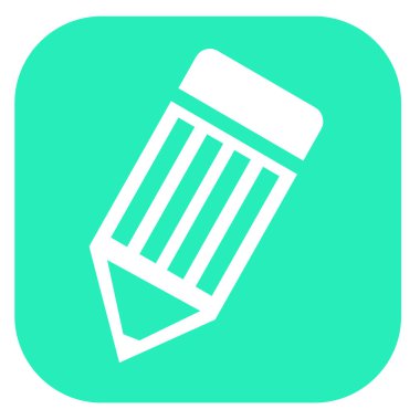 Pencil icon sign symbol design