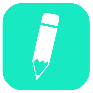 Pencil icon sign symbol design